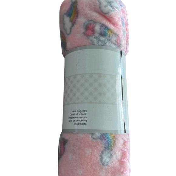 Unicorn super soft baby blanket - Picture 3 of 3